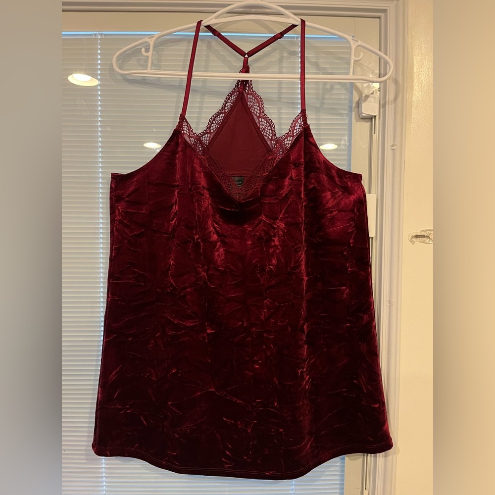Red Velvet Tank Top